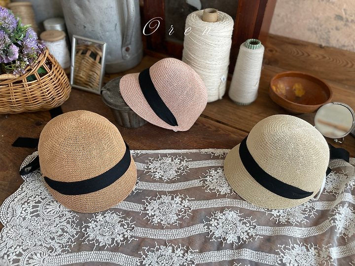 Bien ribbon ball cap - OREN / 3-5