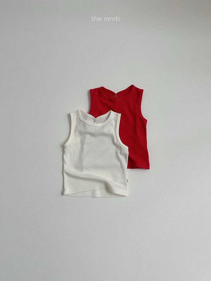 Snap Button Sleeveless Top-minirobe-2-9