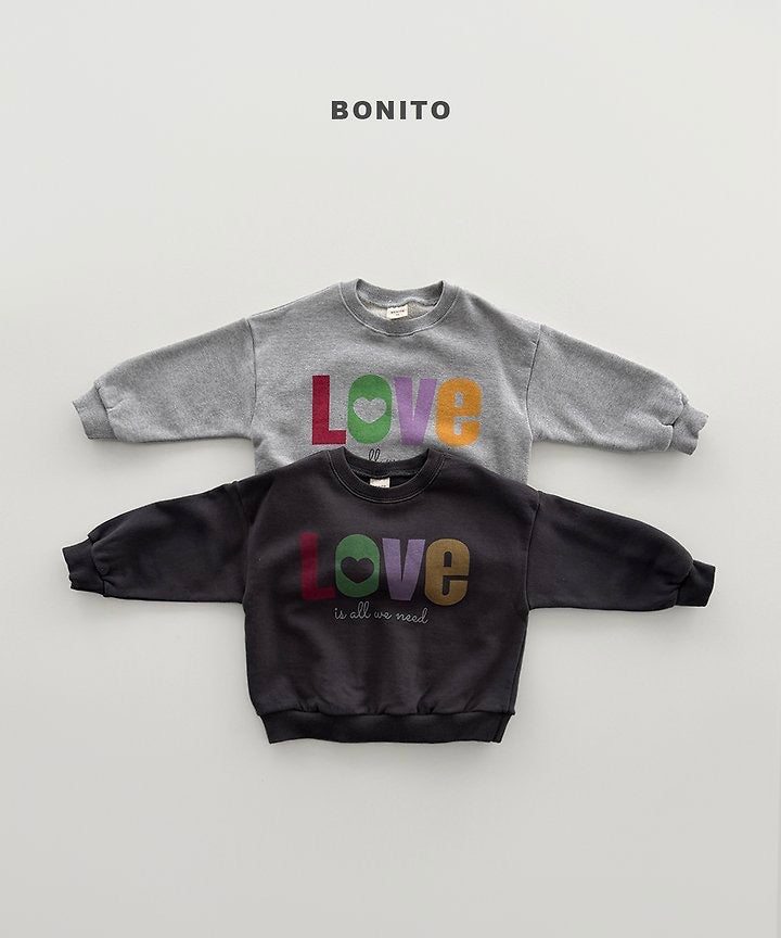 LOVE Sweatshirt - BONITO - 030