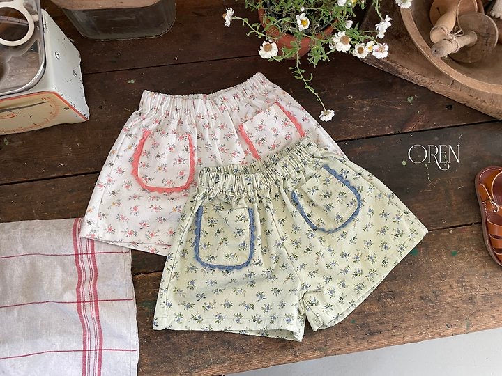 Rosie Pocket Shorts- OREN /2- 31