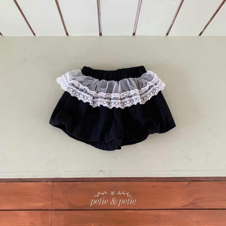 Lace Balloon Pants - petit & petit - 17