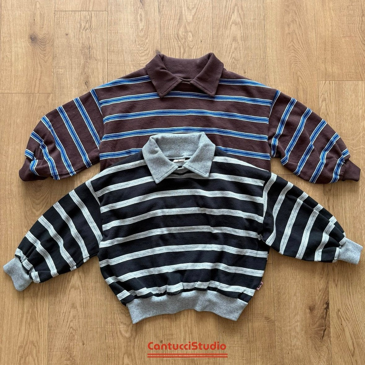 Hershey Collar Sweatshirt - cantuccistudio - 07