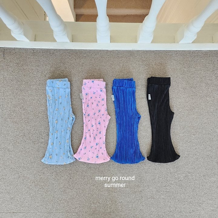 pleats boots cut pants / merry go round -54