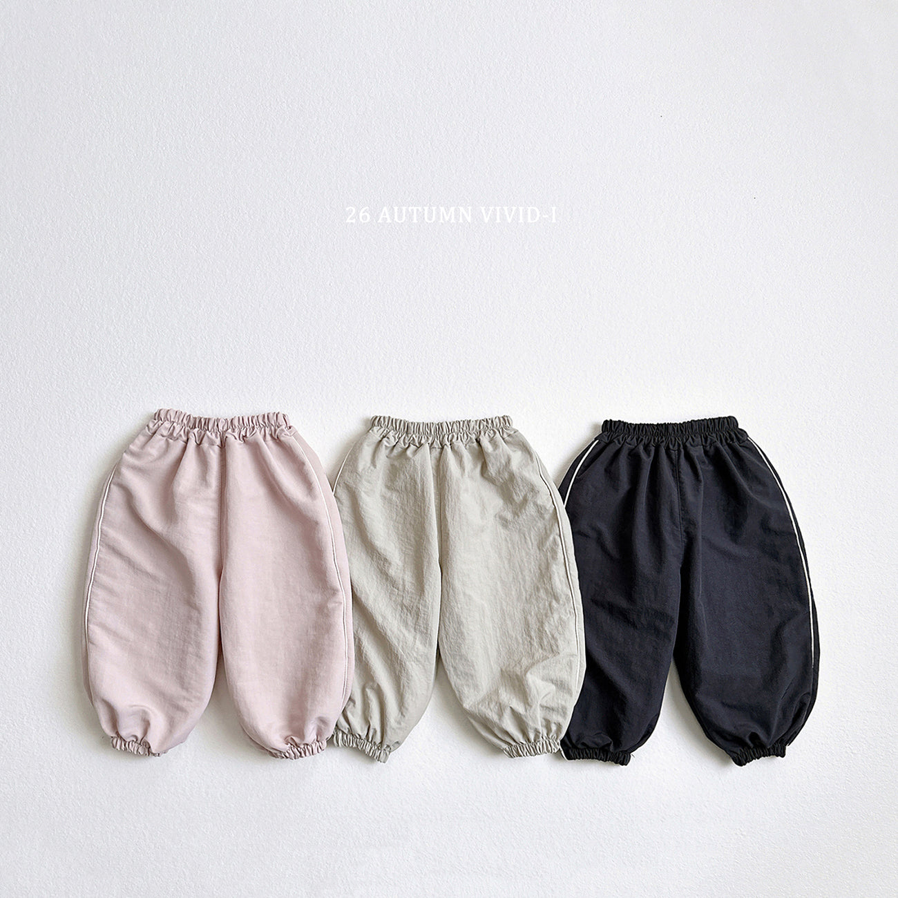Piping Label Crinkle Jogger-vivid-i-8