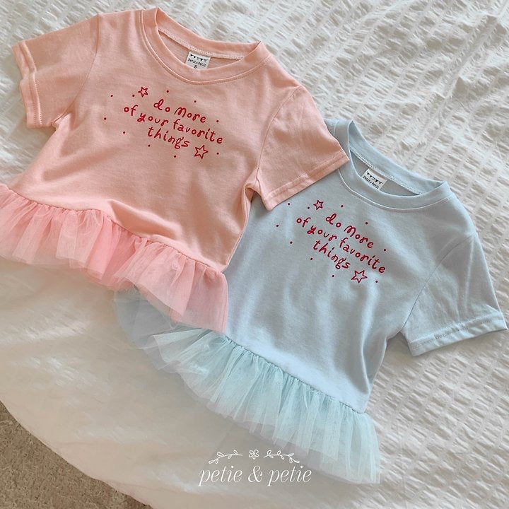 Berry Tulle Frill T - petit & petit - 10