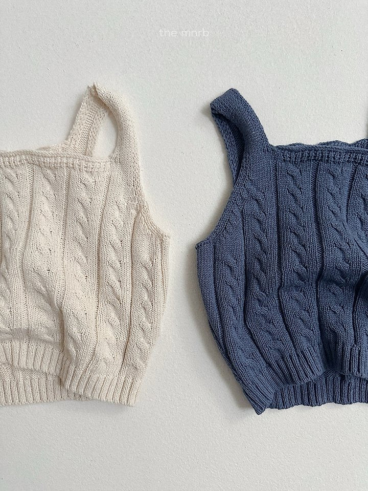 cable knit vest-minirobe-005