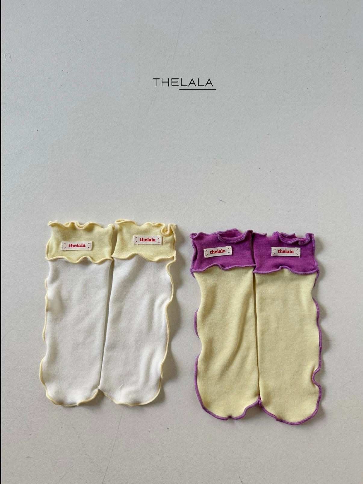 Wave Knee-High Socks-thelala-42