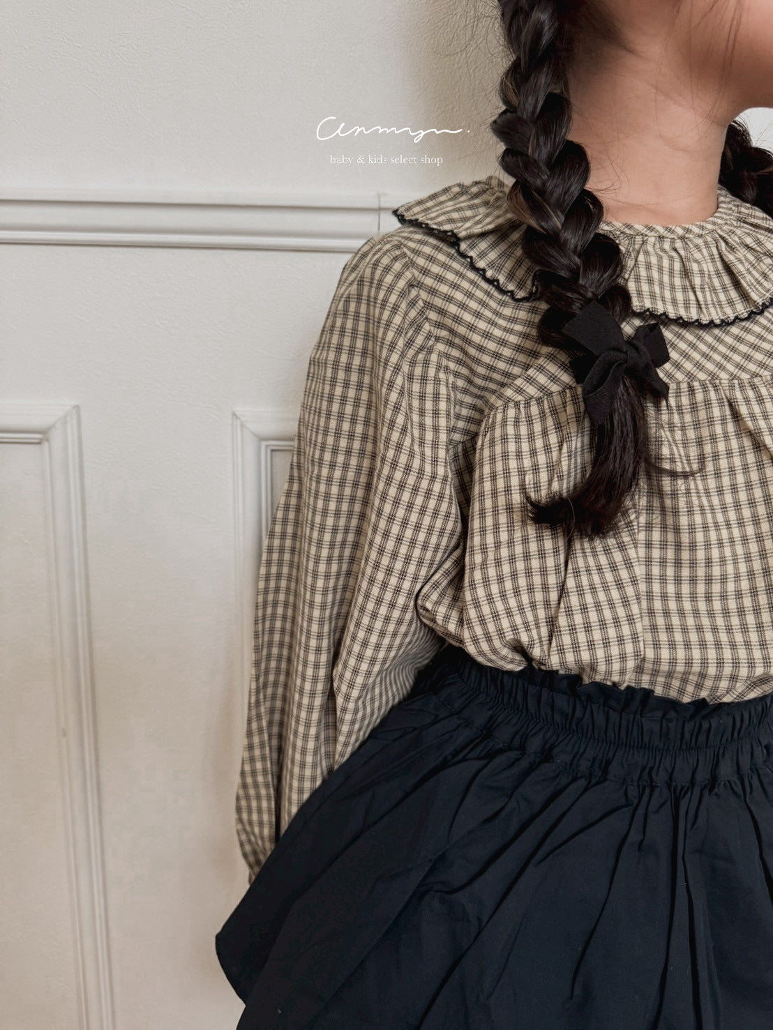 ｜即納｜Romantique Gingham Blouse