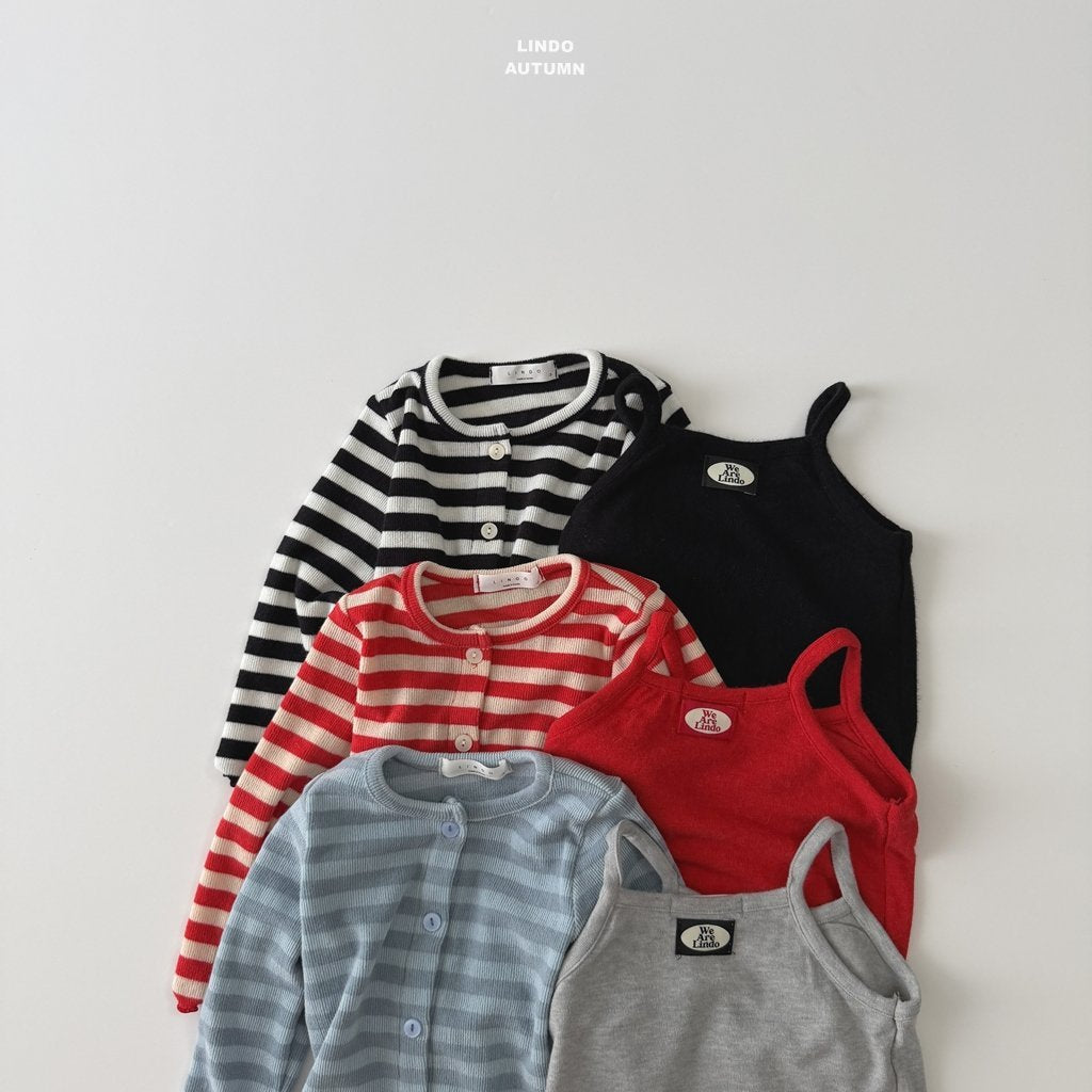 Pongpong Camisole + Cardigan Set-LINDO-23