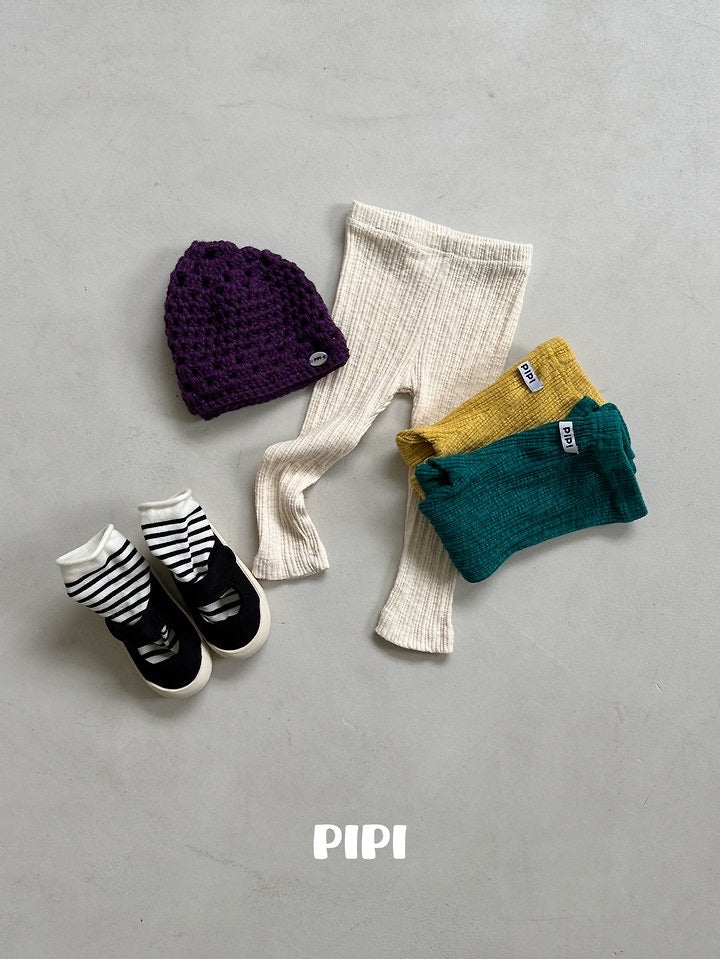 Color Ribbed Leggings-pipi-30