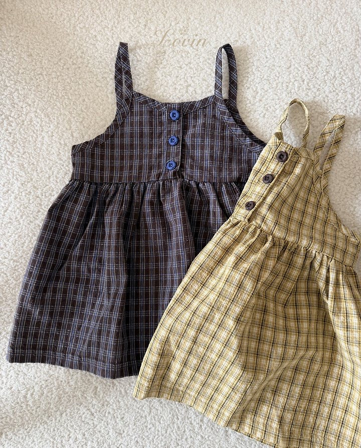 Autumn Check Dress-Lovin kids-010