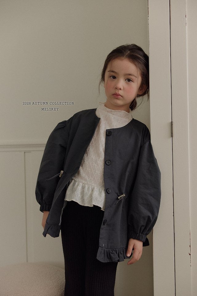 Momo Frill Trench Coat-melikey-54