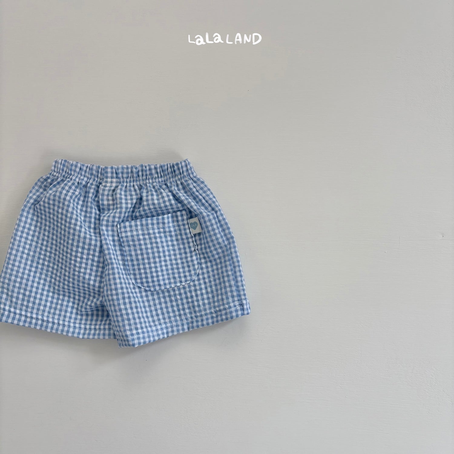 ●｜即納｜kids check short pants/LALALAND