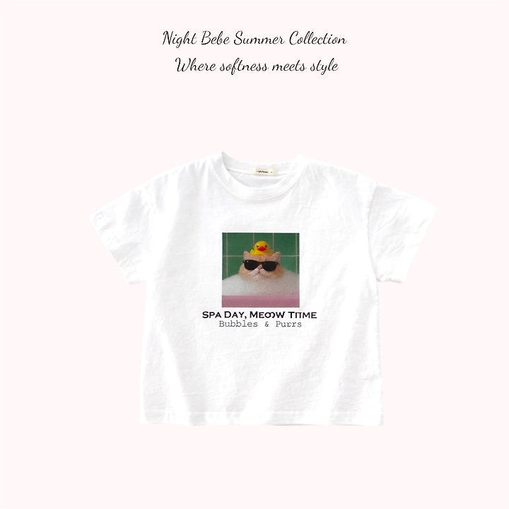 Spa Cat T-shirt-nightbebe-14