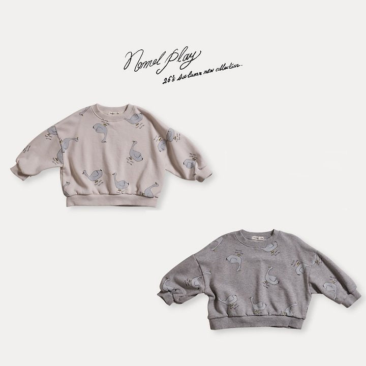 Normal Duck Print Sweatshirt-normalplay-006