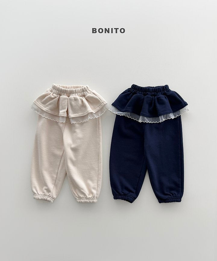 Sha Frill Jogger Pants - BONITO - 011