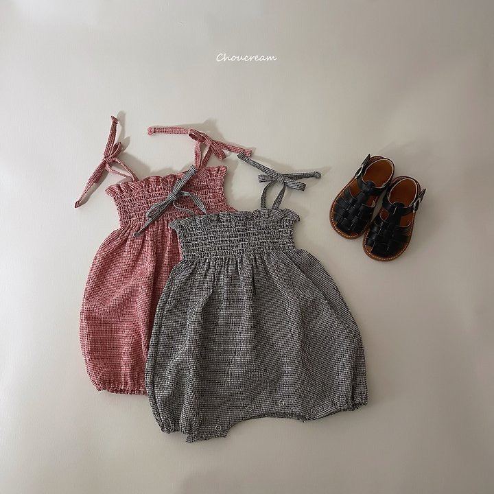 Check Smock Suit-choucream-18