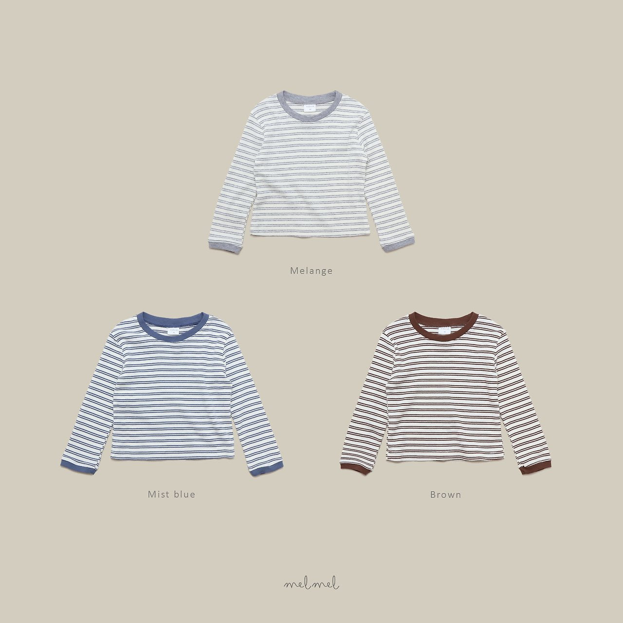 Contrast Stripe Tee-memel-17
