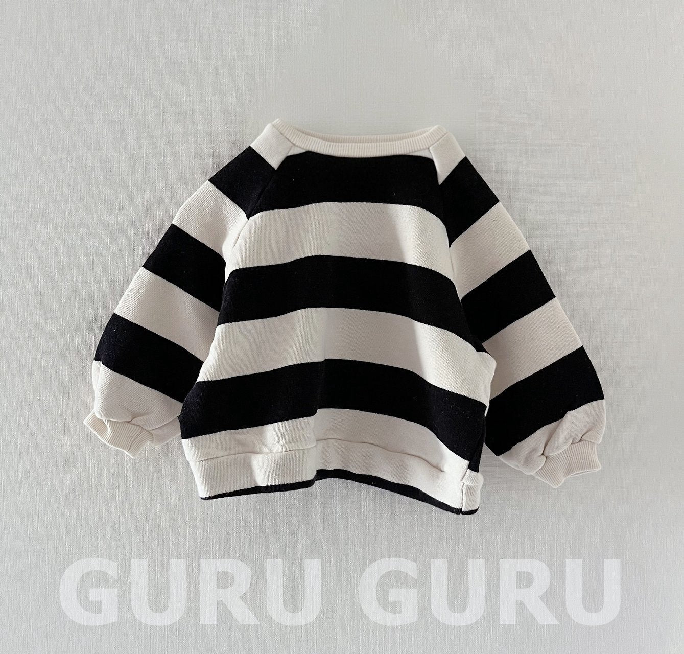 Stripe Sweatshirt-guruguru-15