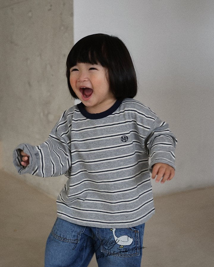 Day Stripe Tee-normalplay-030