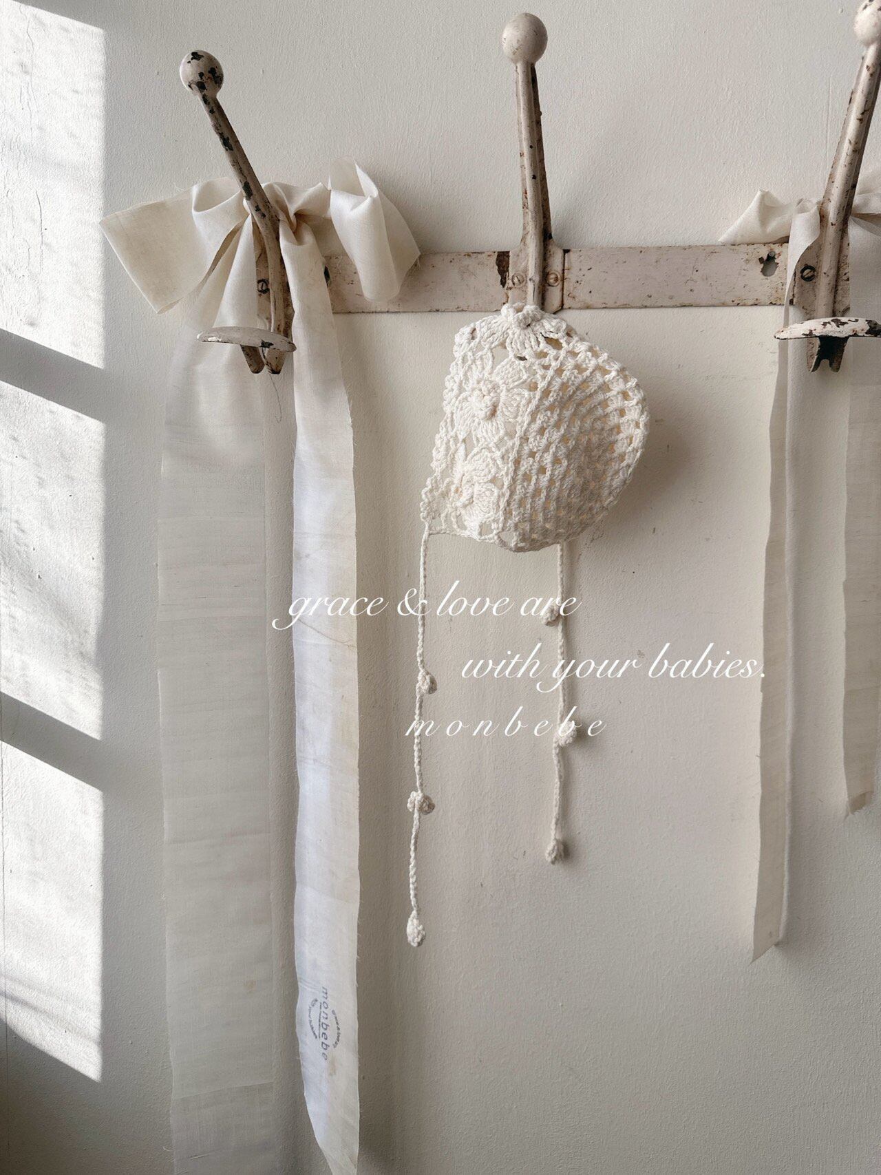 Mary Rose handmade bonnet / monbebe