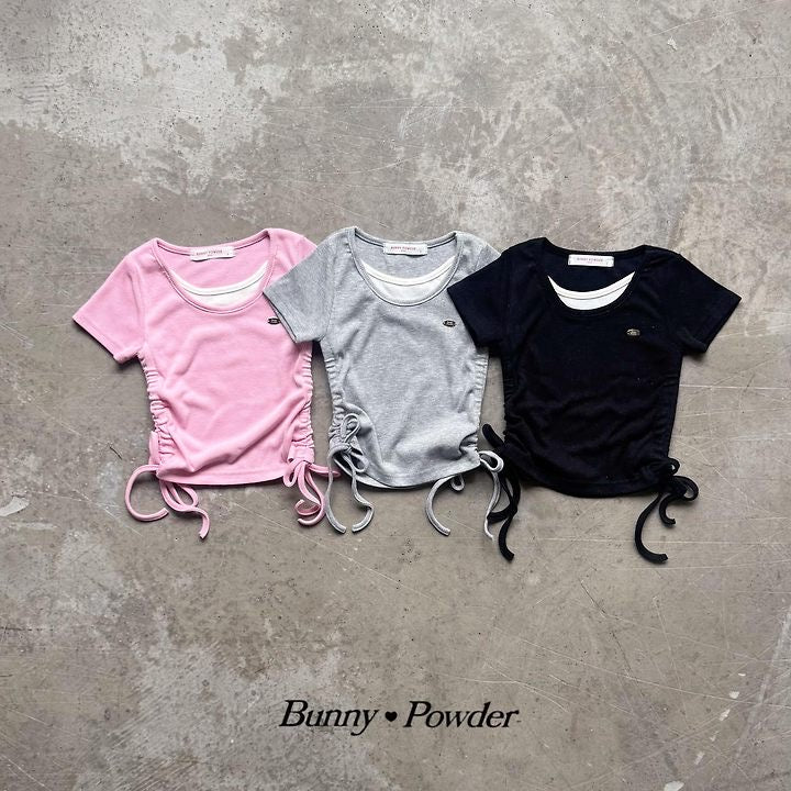 shirring layered tee-bunnypowder-66