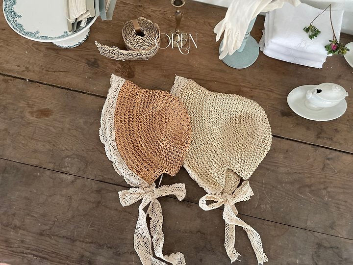 Melia Straw Bonnet- OREN /2- 42