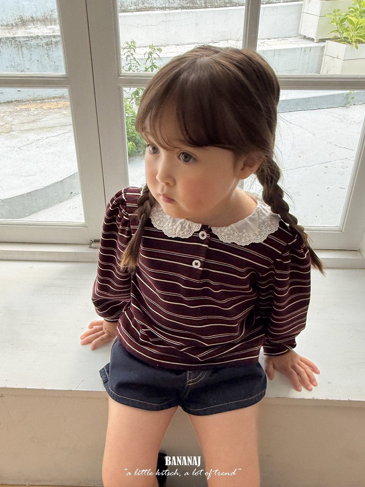 Puela Collar Tee-banana.j-014