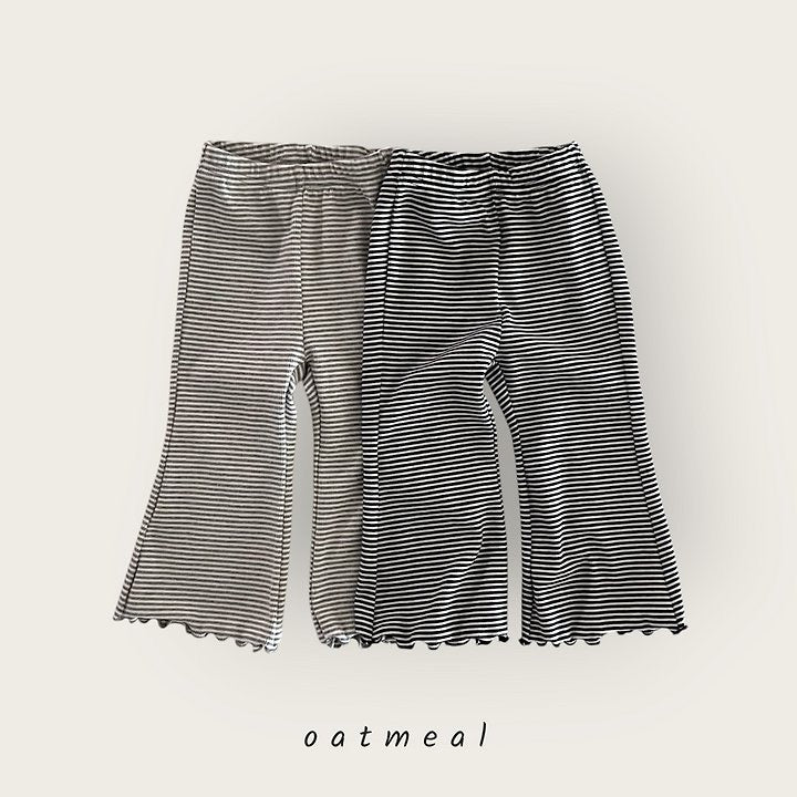 Reina Bootcut Pants - oatmeal - 7