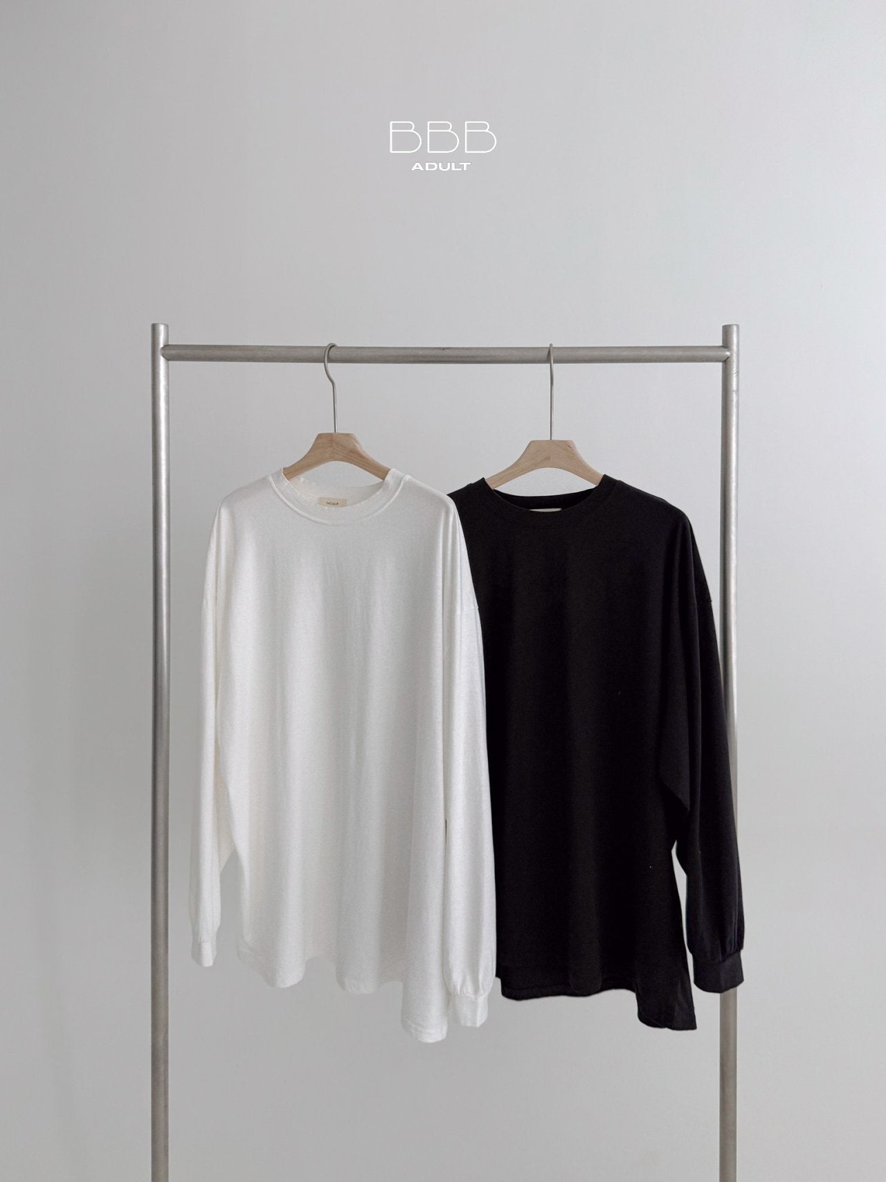 Adult Basic Plain T-Shirt-bellabambina-62