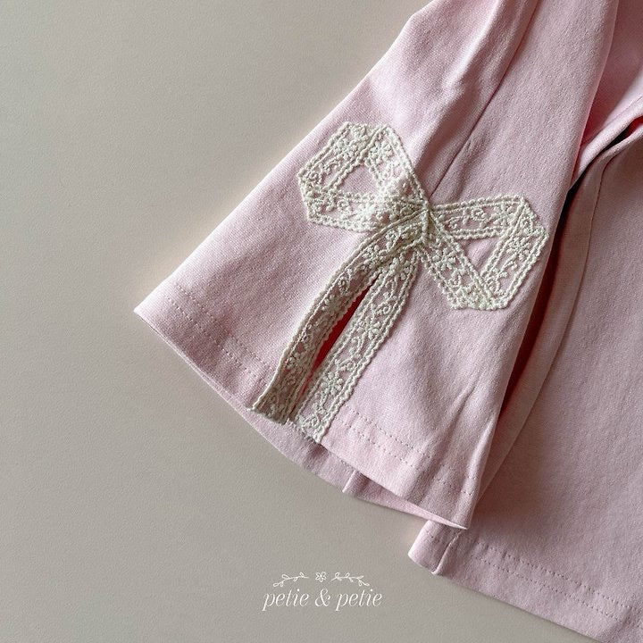 Ribbon Flare Pants - petit & petit - 50