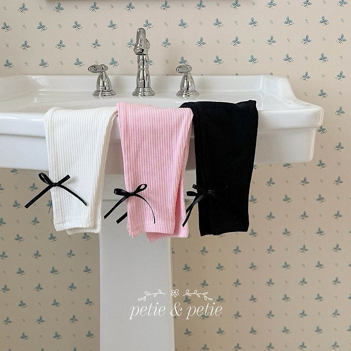 Ribbon Leggings - petit & petit - 56