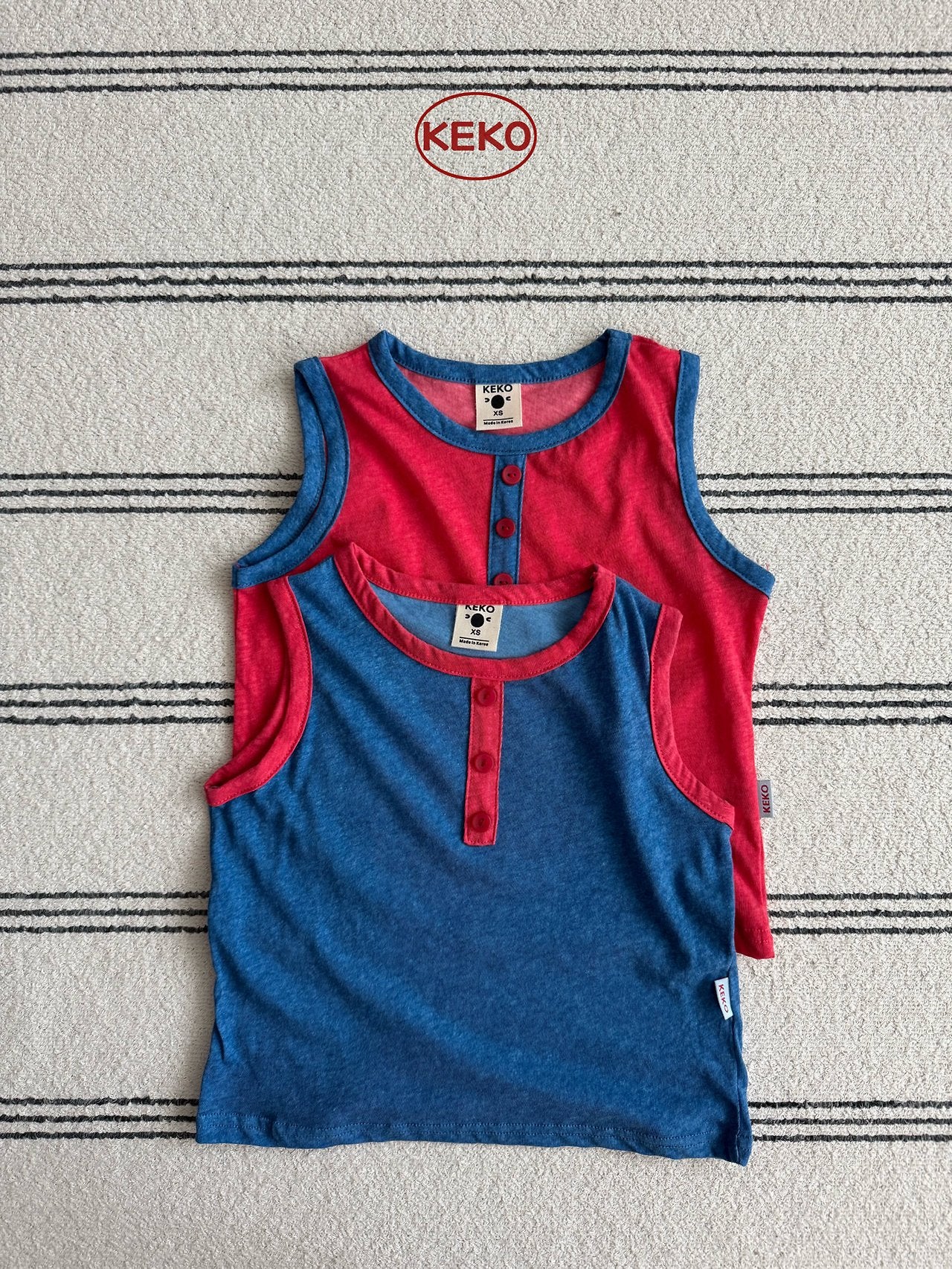 Colored Pencil Sleeveless Top-KEKO-2-2