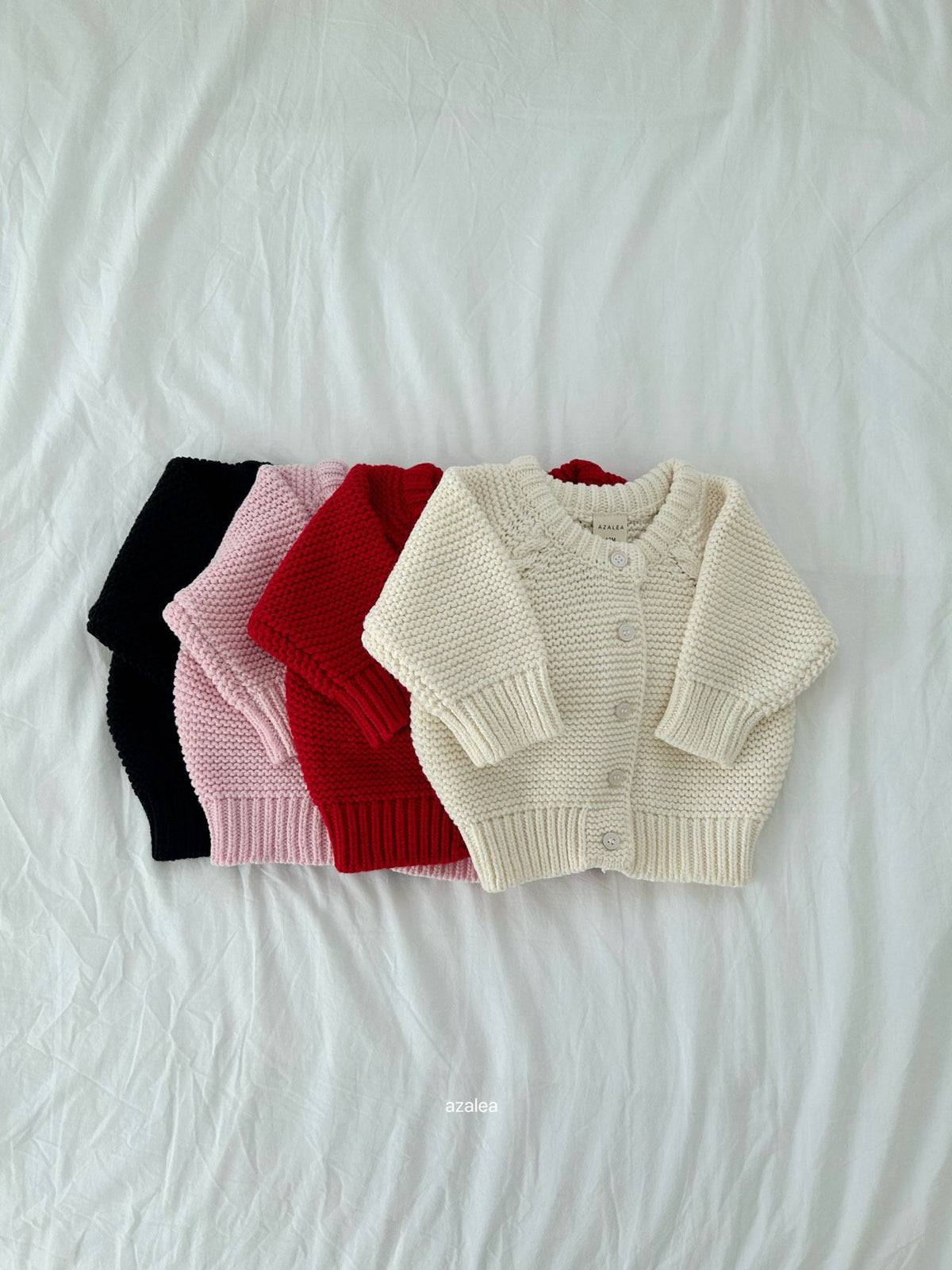 Basic Cotton Cardigan-azalea-2