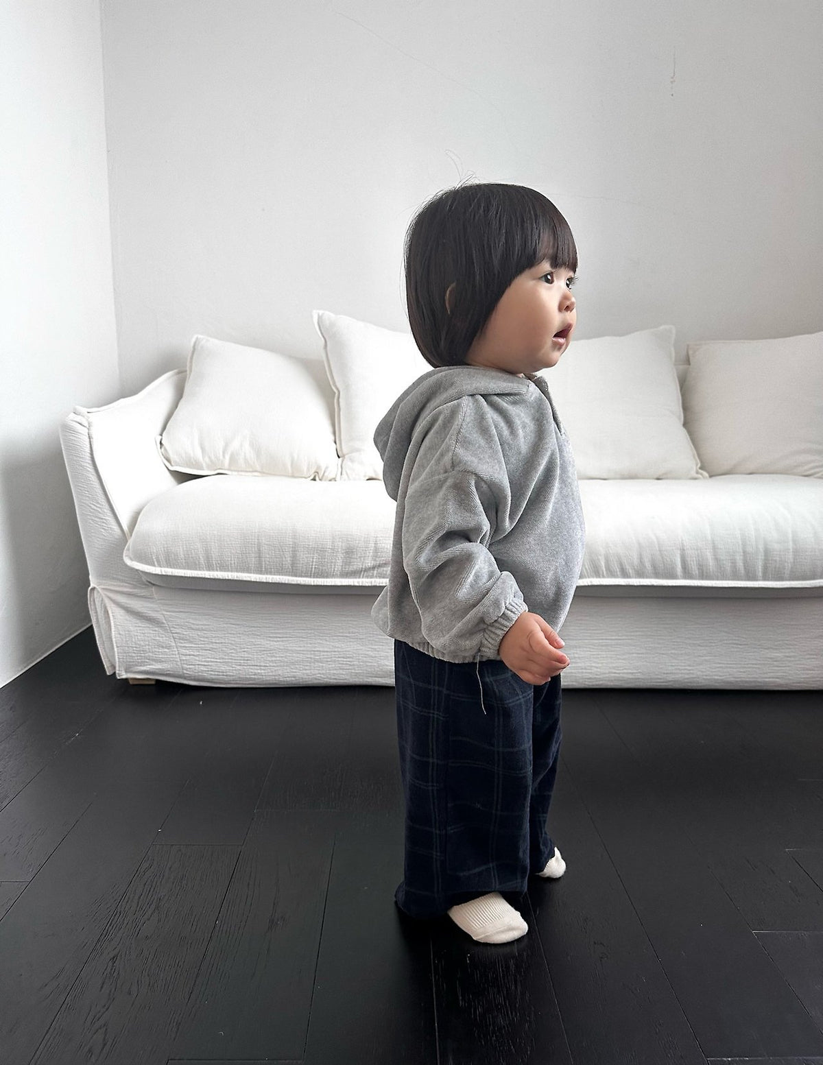 Velour Button Hoodie-ko and ko-17