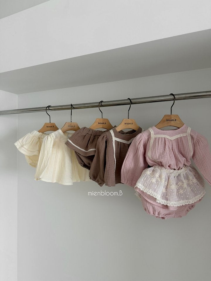 Tencel Lace Skirt-mienbloom.B-16