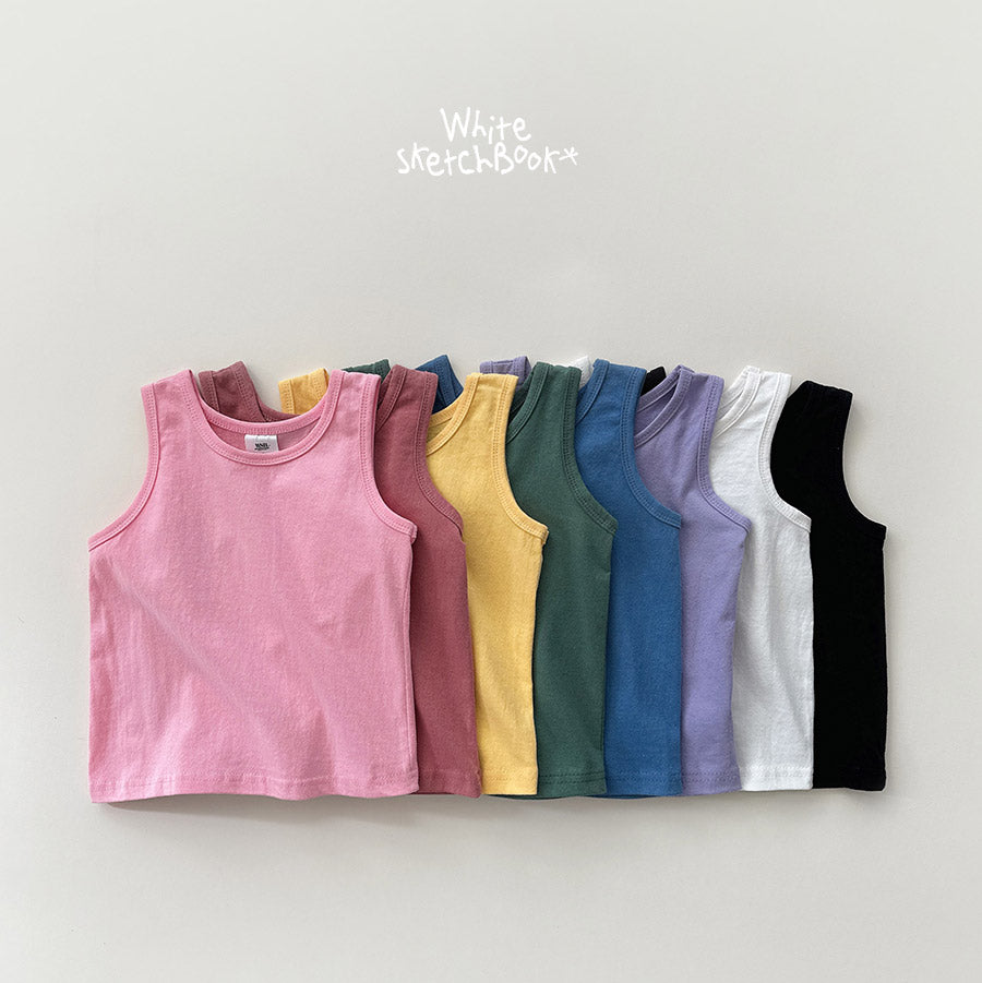 Liz Basic Sleeveless T-wsb-5