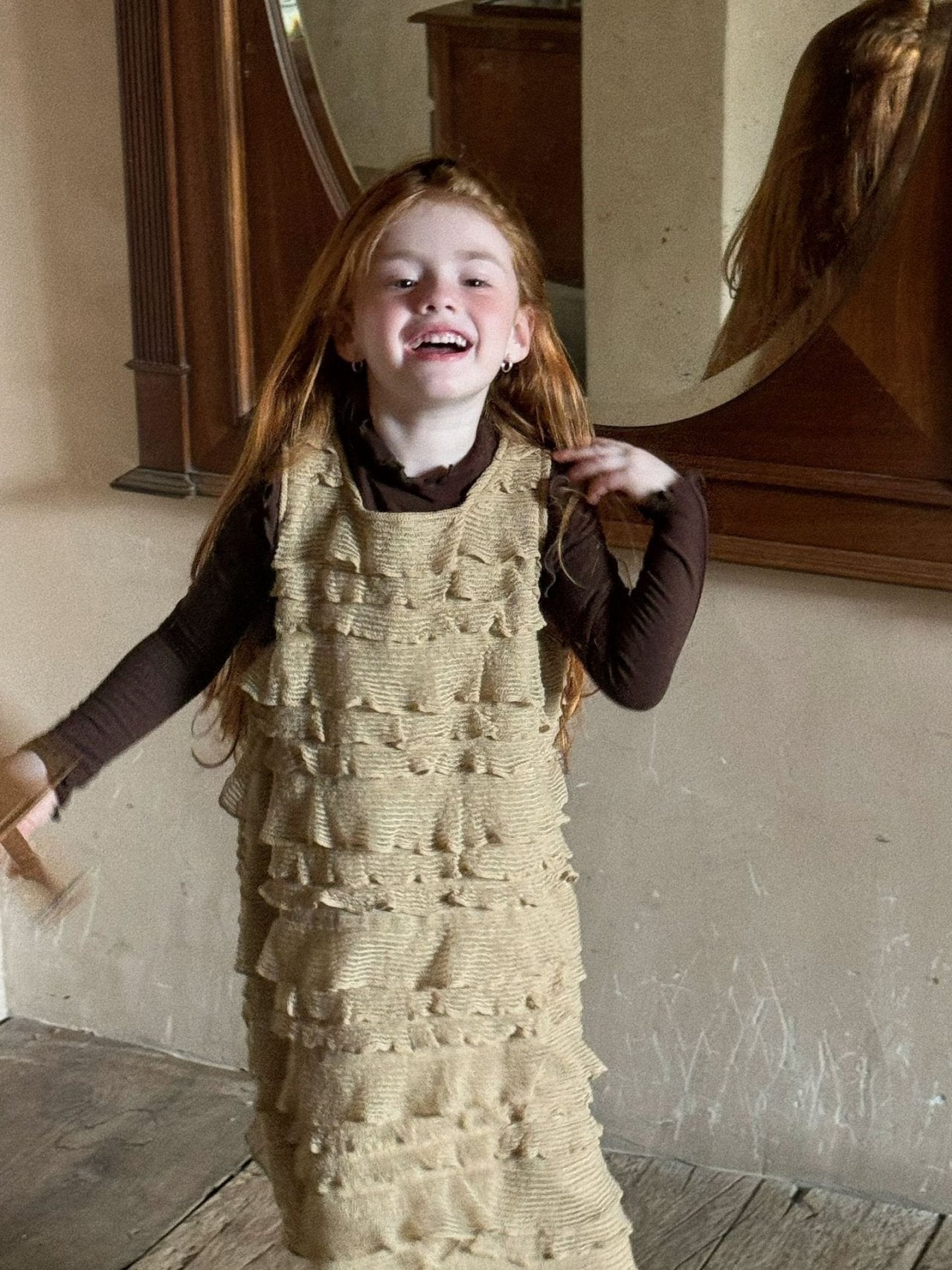 ｜即納｜ layerd dress skirt