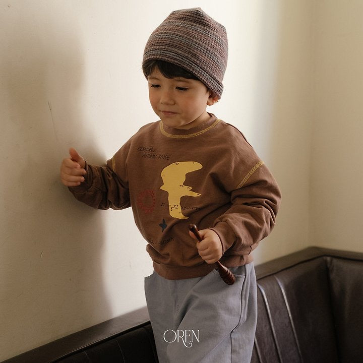 Vintage Art Print Sweatshirt-OREN-26