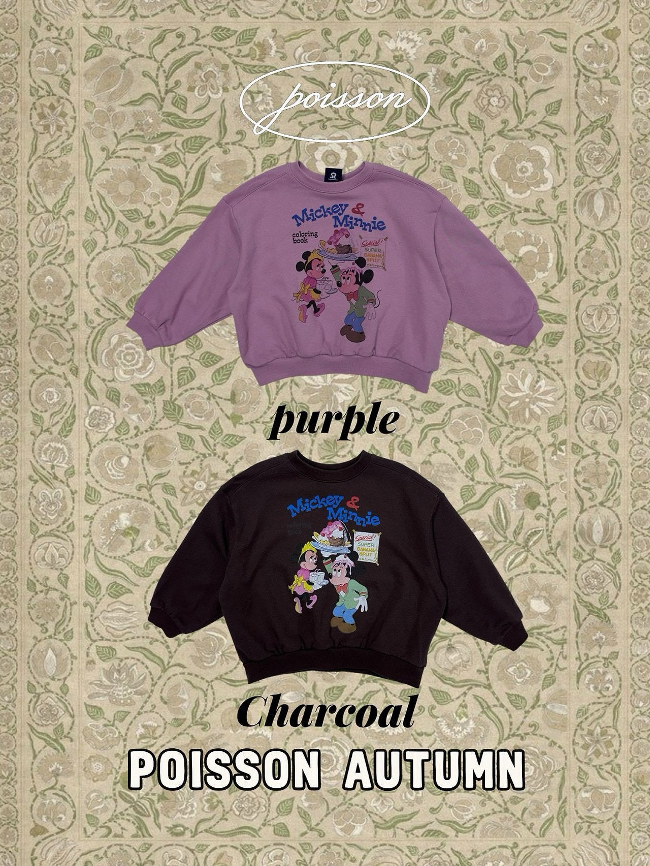 Mickey Minnie Sweatshirt-POISSON-38