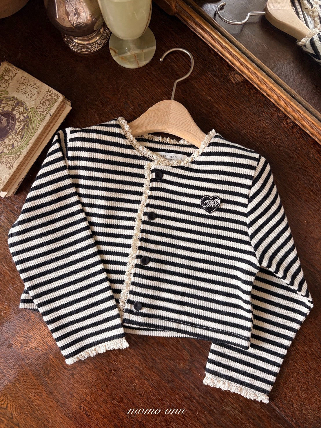 Stripe Cardigan-momoann-18