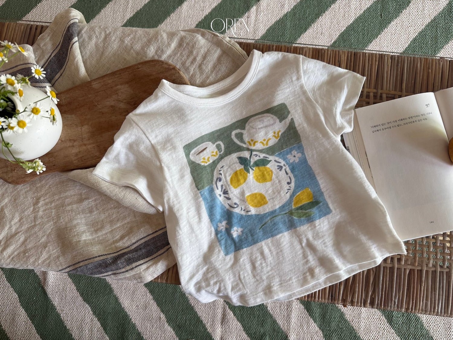 Maison Lemon T-shirt-OREN-4-21