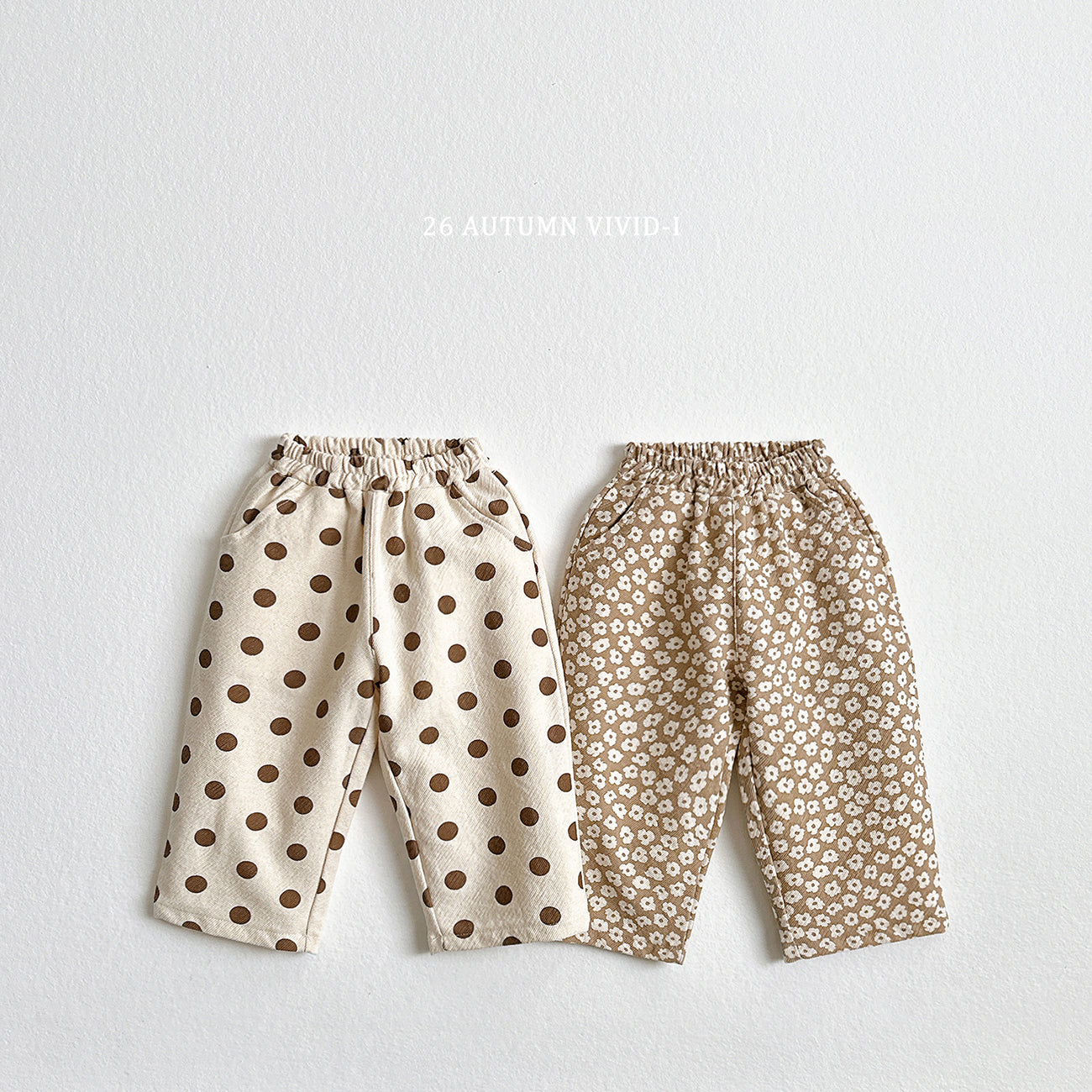 Twill Pattern Pants-vivid-i-10