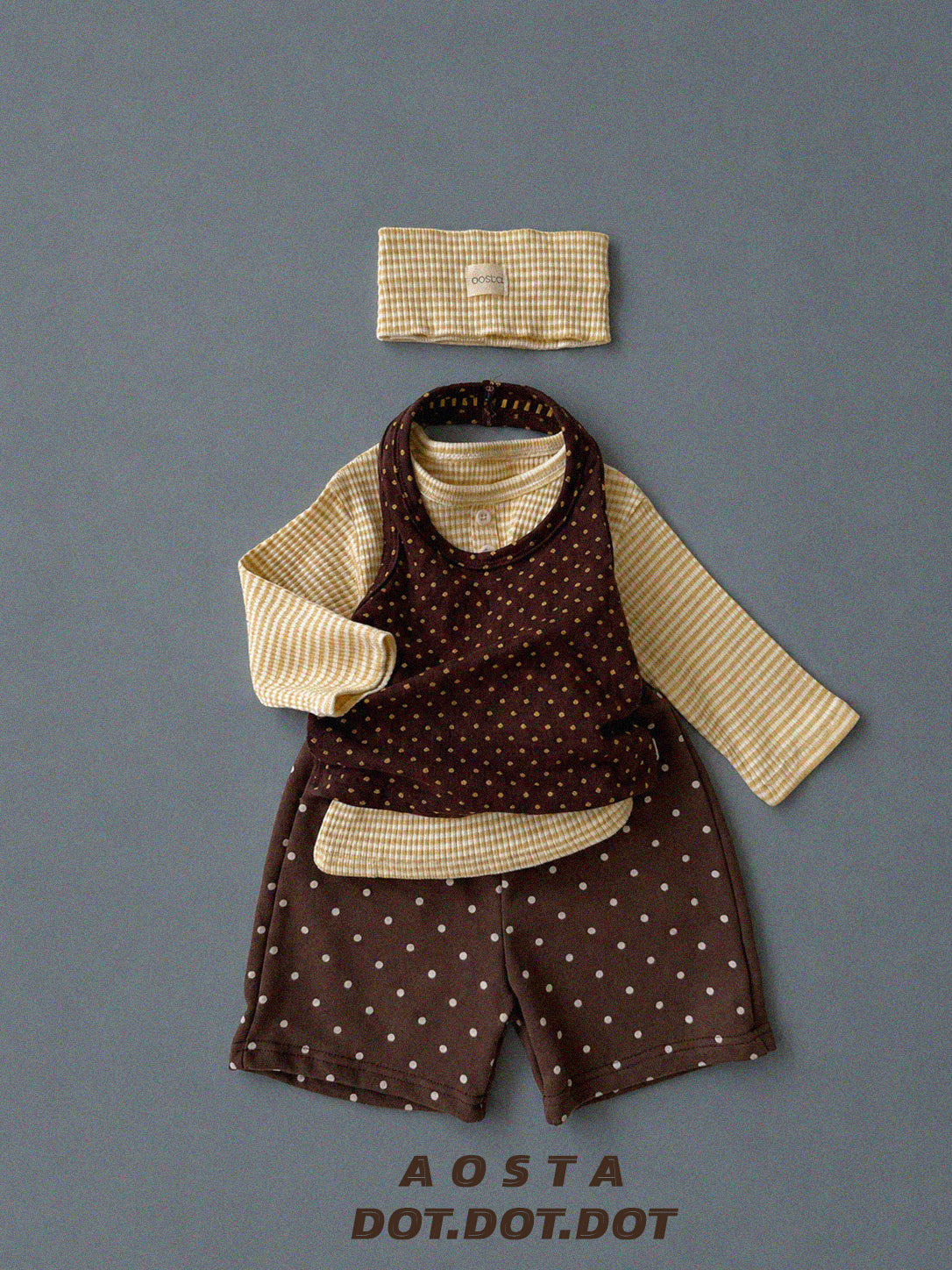 Choco Chip Halter Neck-Aosta-52