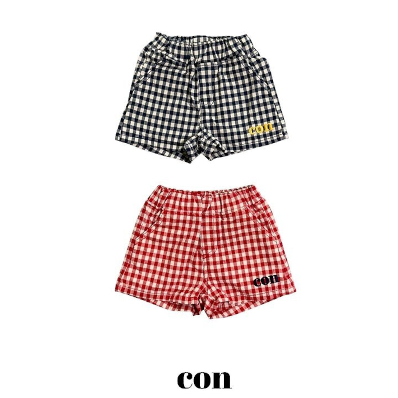 con check short pants-con27