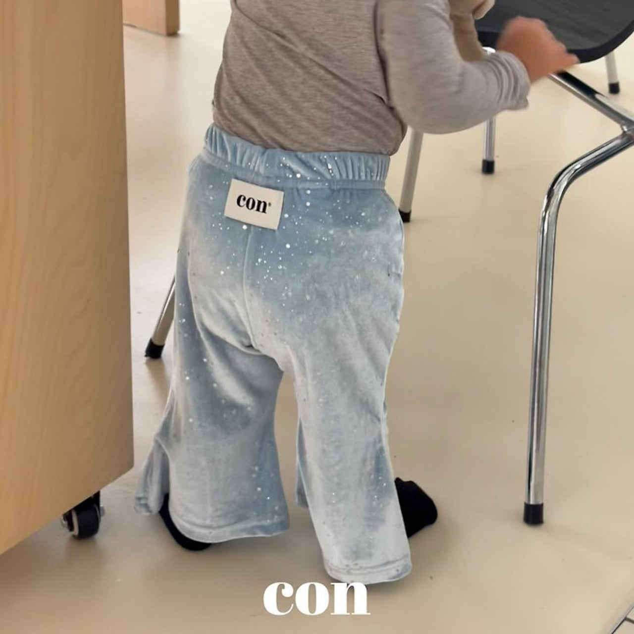 sparkling velvet pants -con11