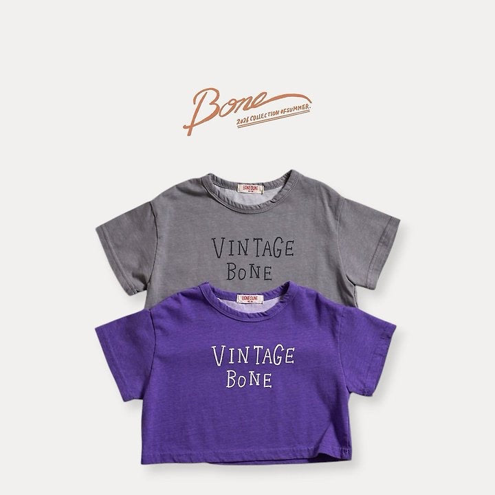 Vintage Crop T-Shirt / boneoune -23