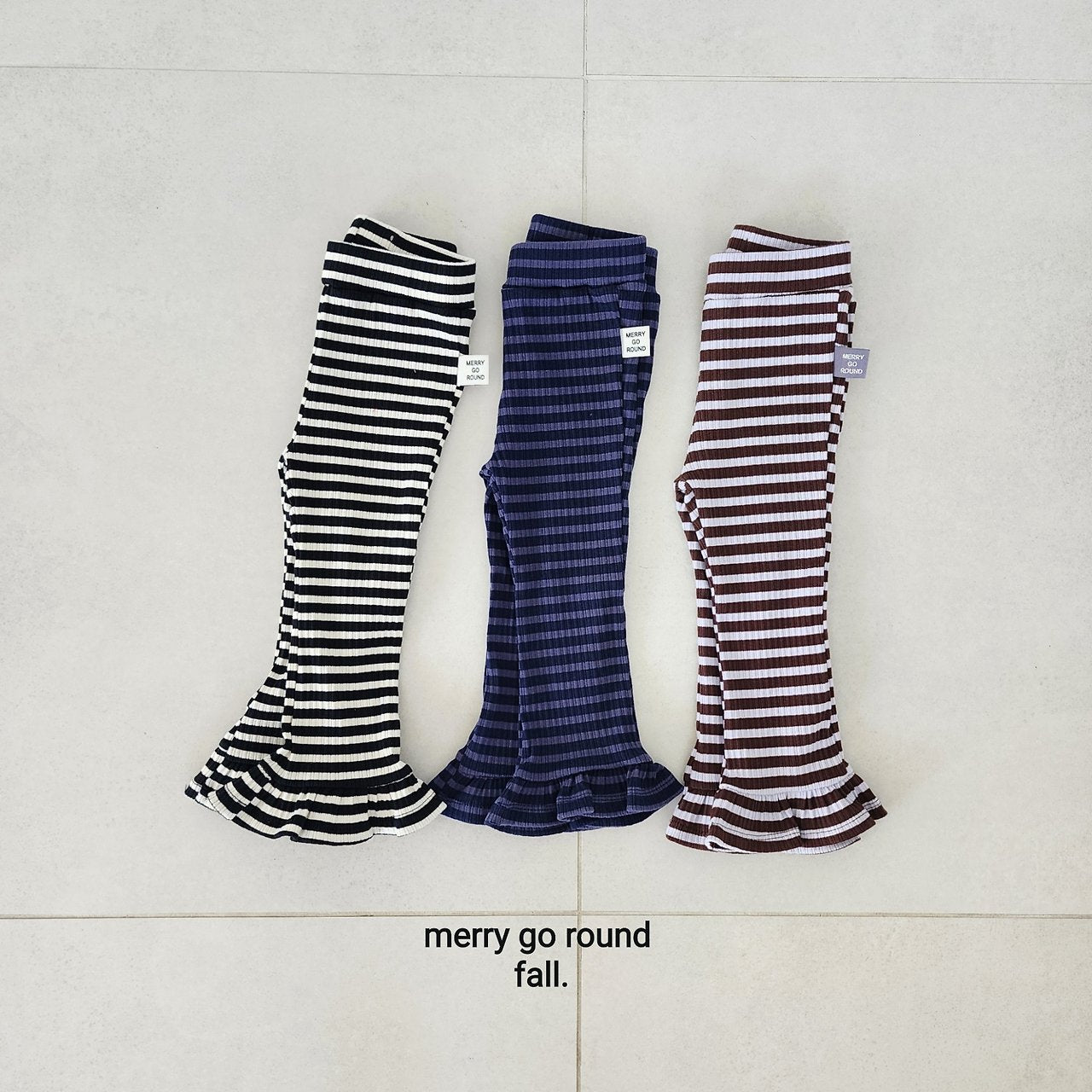 Frill Bootcut-merry go round-21