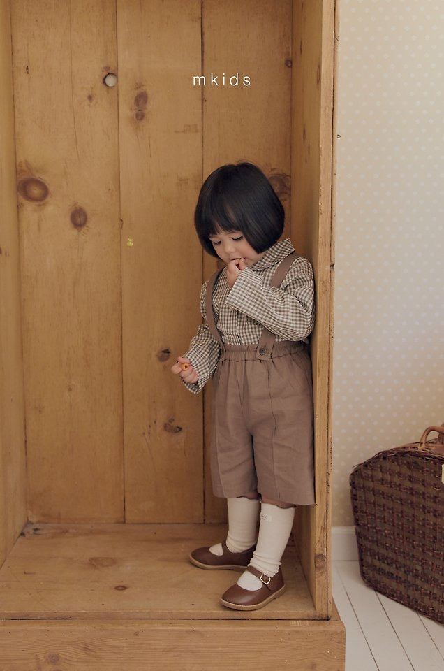 Jayden Suspender Pants - MKIDS - 034