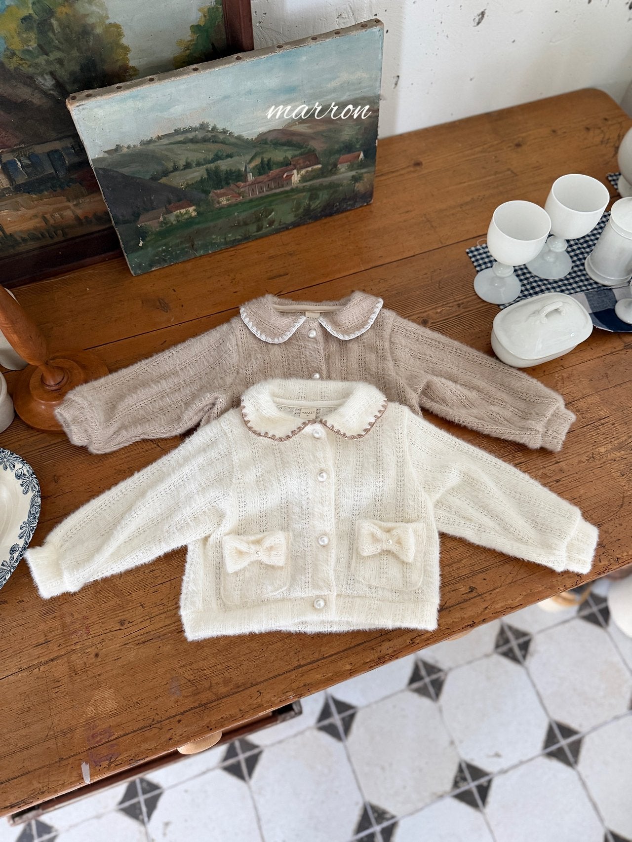Chloe Cardigan-marron-43